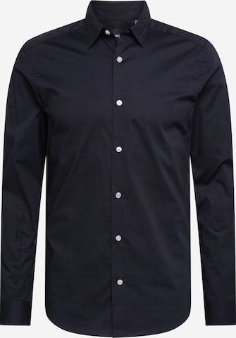 Only & Sons Button Up Shirt 'Bart' in Black: front