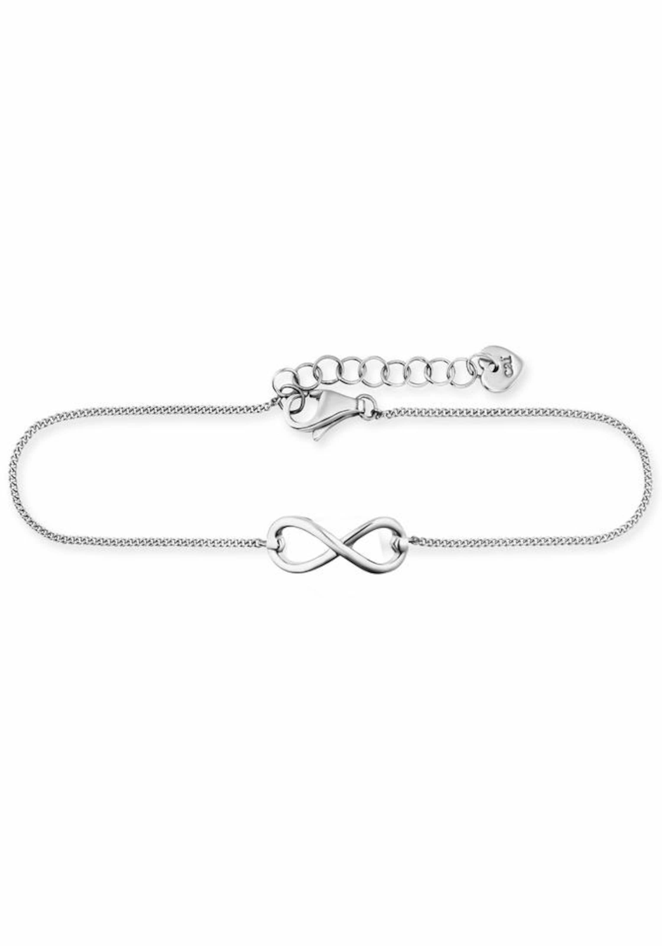 caï Bracelet 'Infinity' in Silver: front