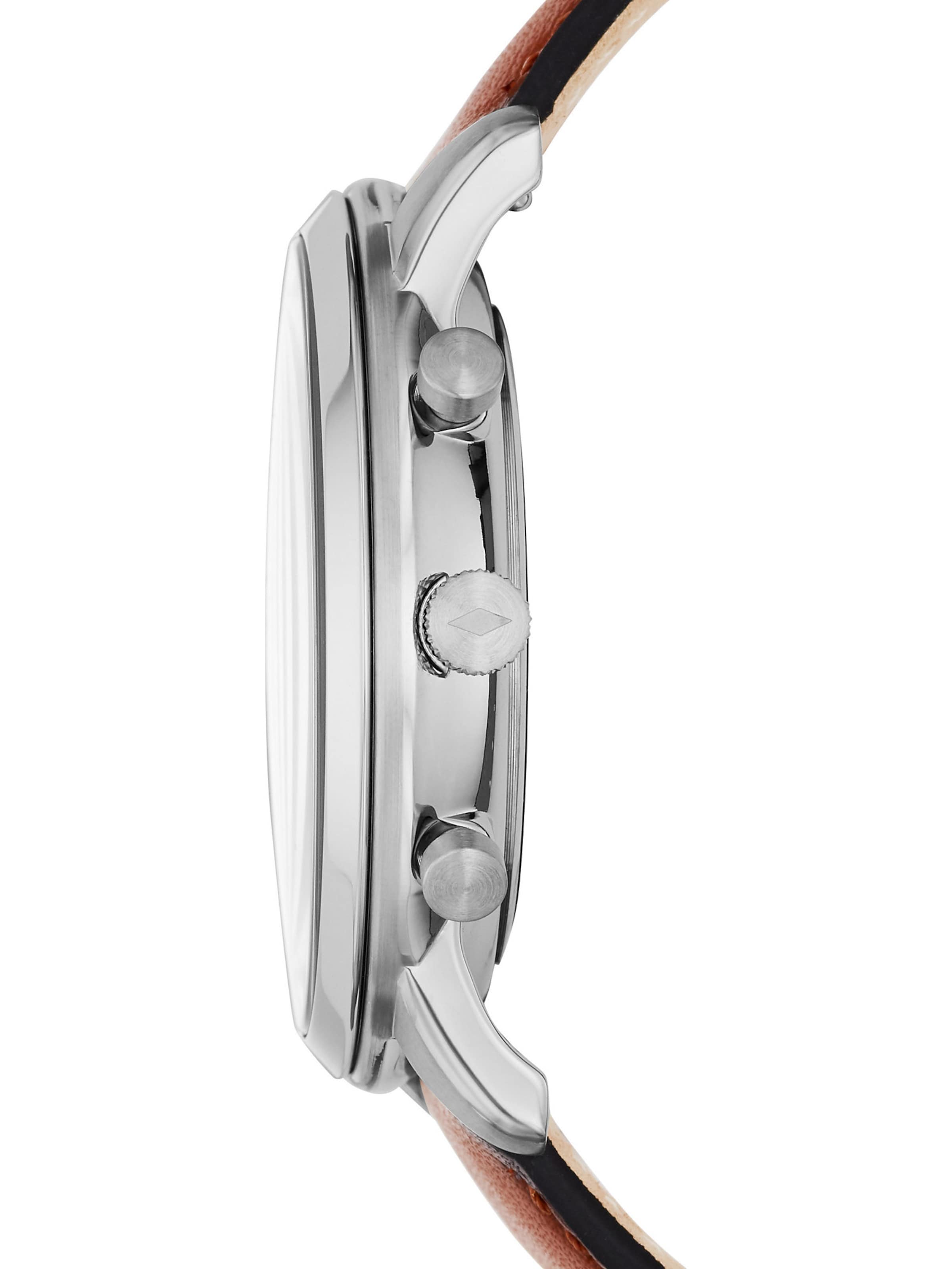 FOSSIL Аналогов часовник 'FS5453' в кафяво