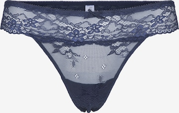 LingaDore String 'DAILY' in Blauw: voorkant