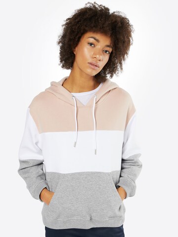 Sweat-shirt Urban Classics en rose : devant