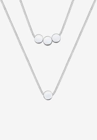 ELLI Necklace 'Kreise, Geo' in Silver