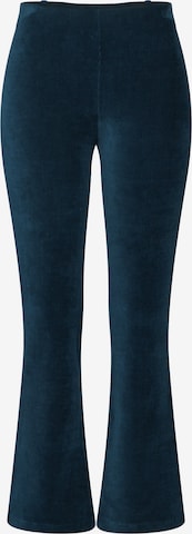 EDITED Flared Broek 'Nava' in Blauw: voorkant