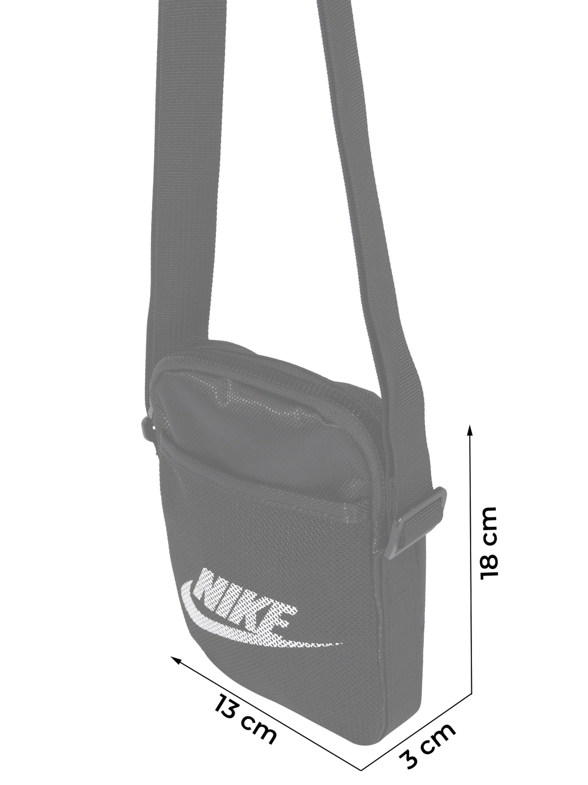 Nike Sportswear Τσάντα ώμου 'Heritage' σε μαύρο