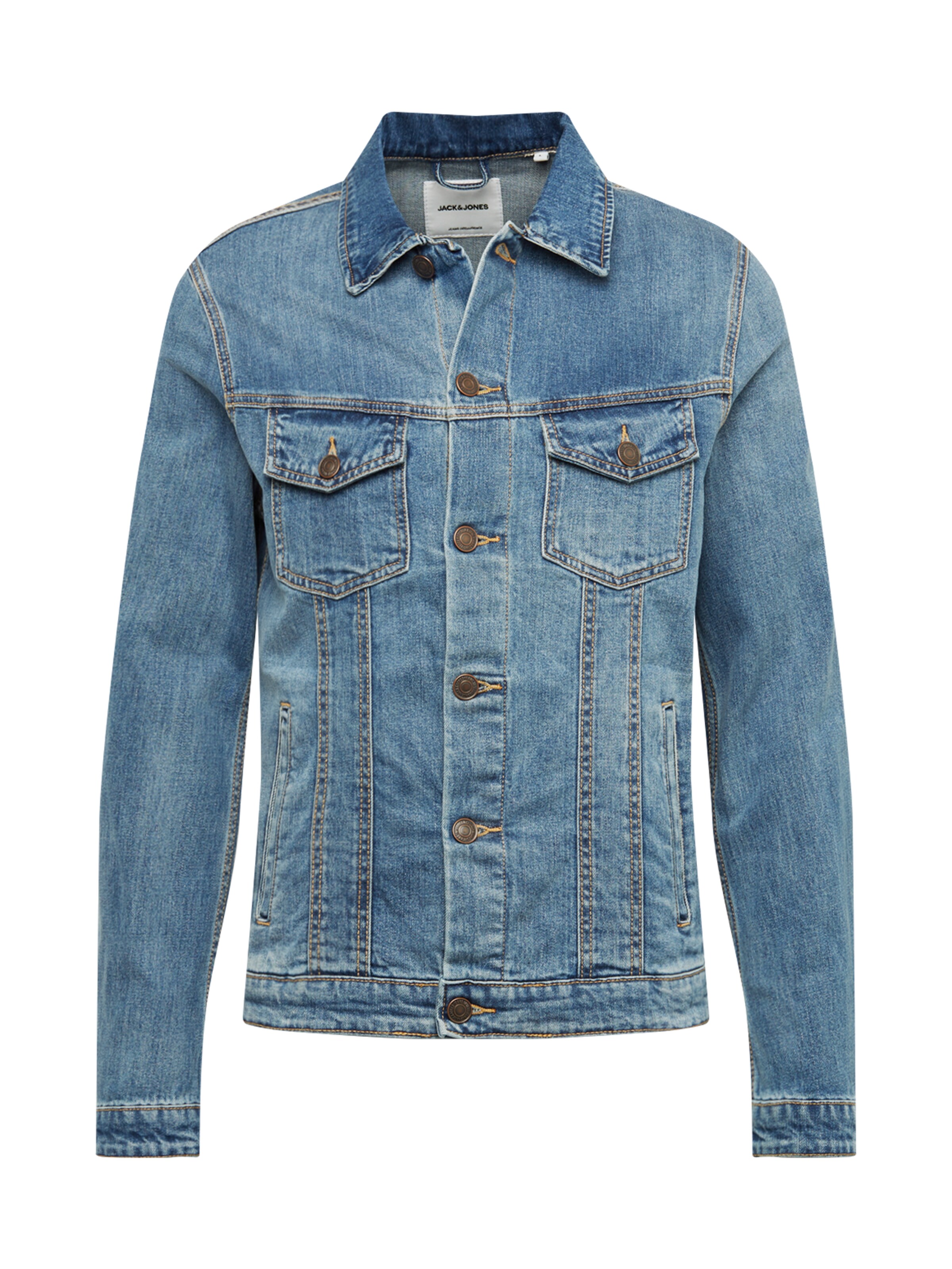 JACK & JONES - Tussenjas in de kleur Blauw denim