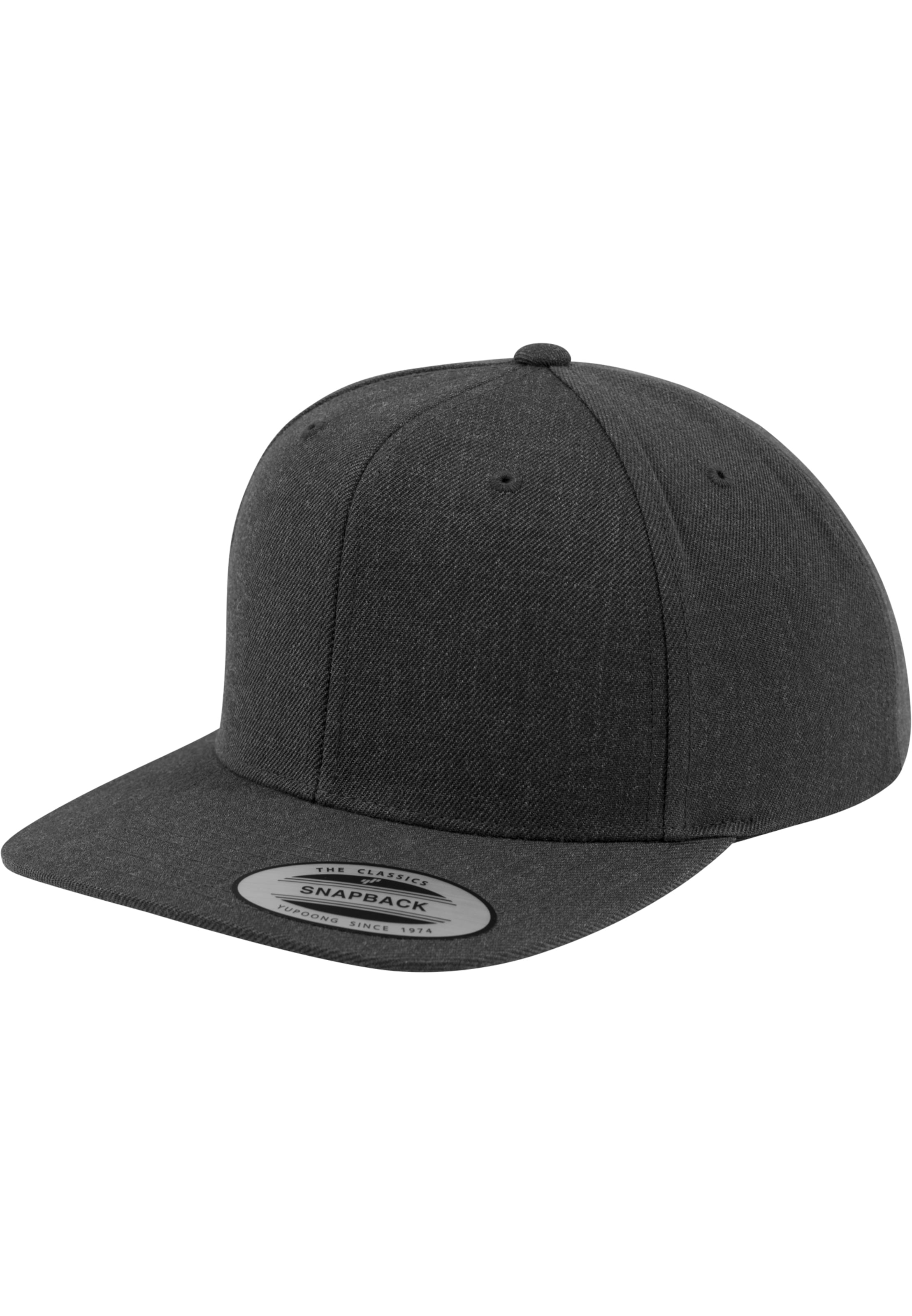 Flexfit Cap in Grau: Vorderseite