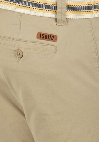 regular Pantaloni chino 'Lagos' di !Solid in beige