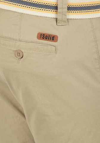 !Solid Regular Chino Pants 'Lagos' in Beige