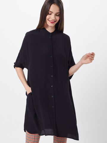 OPUS Blouse 'Fadi' in Zwart: voorkant