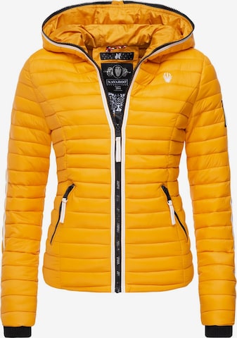 NAVAHOO Between-Season Jacket in Yellow: front