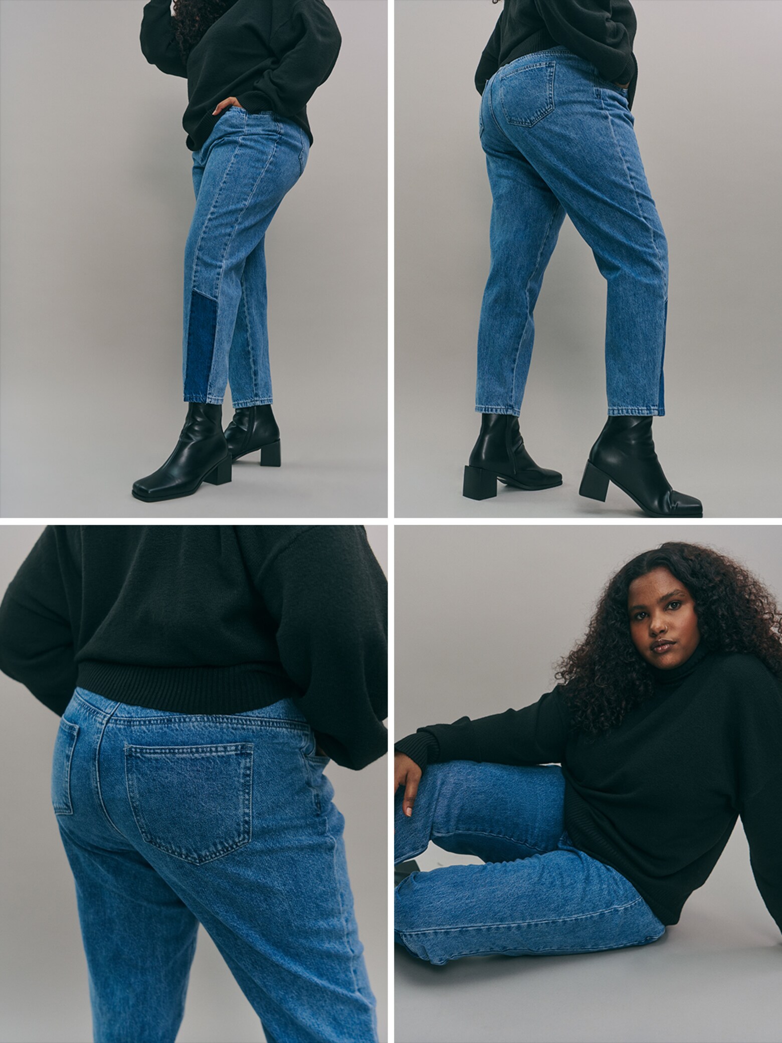 Anything but ordinary Jeans styles for curvy women
