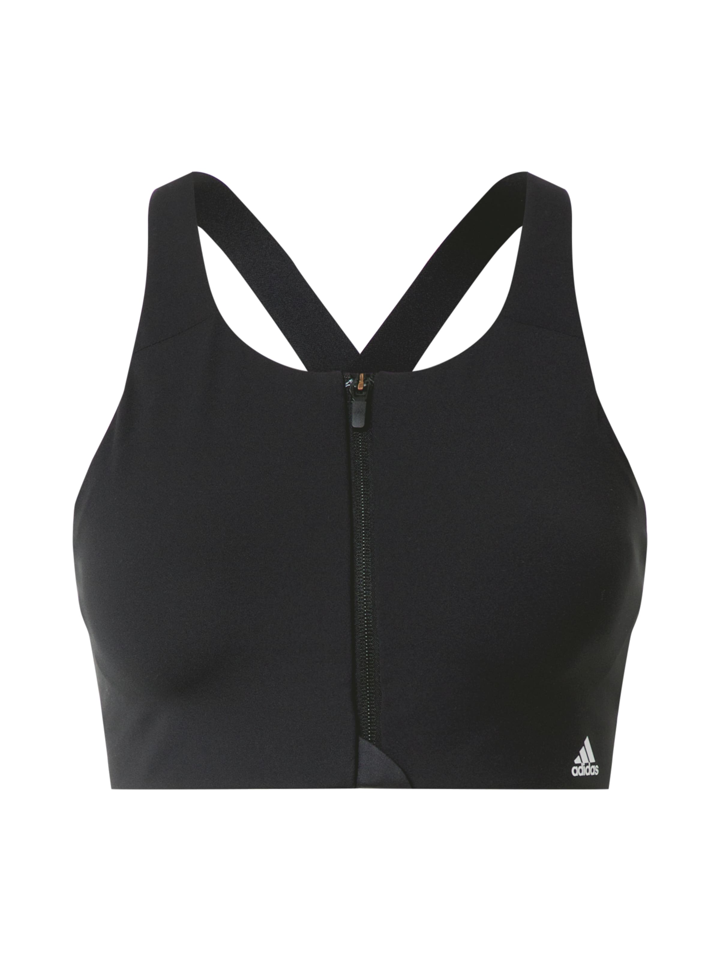 ADIDAS SPORTSWEAR Μπουστάκι Αθλητικό σουτιέν σε μαύρο: μπροστά