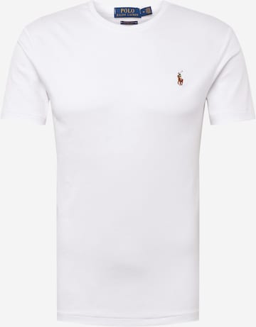 Polo Ralph LaurenRegular Fit Majica - bijela boja: prednji dio