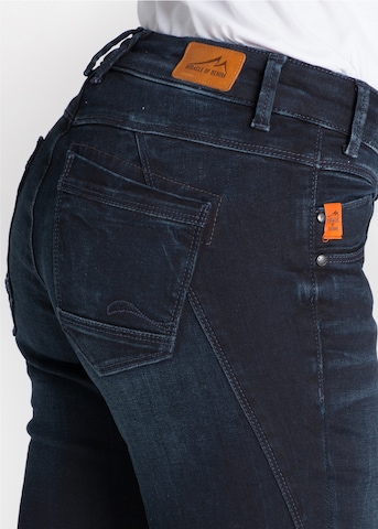 Miracle of Denim Skinny Jeans 'Rea' in Blau