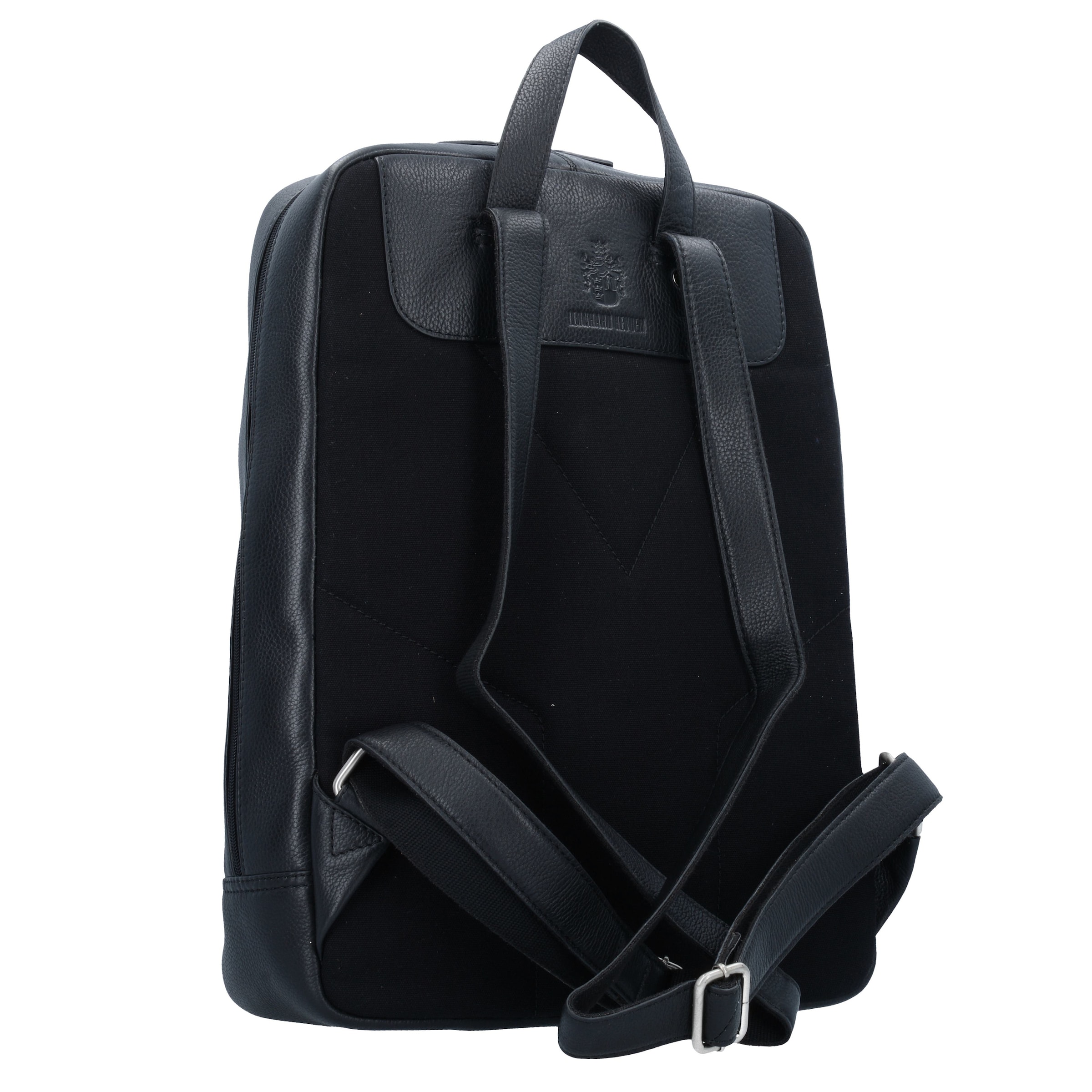 LEONHARD HEYDEN Rucksack 'Berlin' in Schwarz