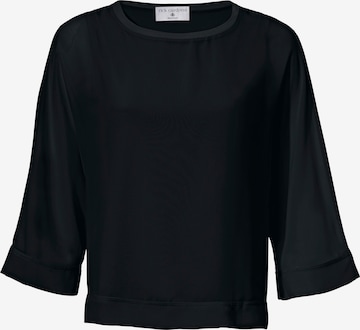 heine Blouse in Zwart: voorkant