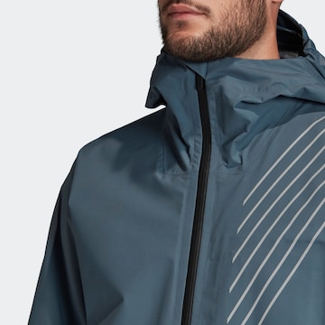 ADIDAS TERREX Regenjacke in Blau