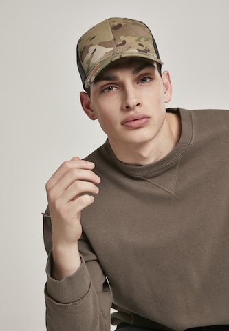 Flexfit Cap 'Trucker' in Beige: predná strana