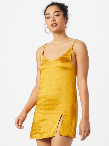 Motel Dress 'Emilia' in Yellow: front