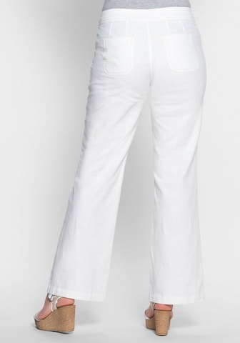 SHEEGO Boot cut Pants in White