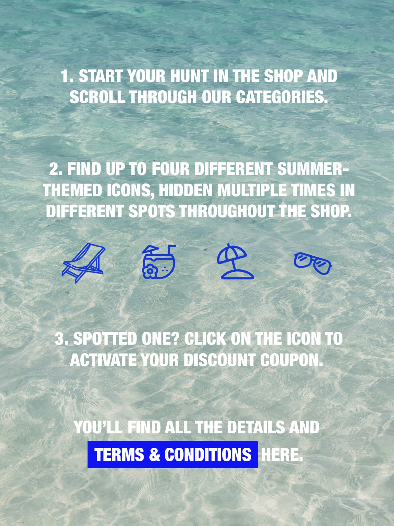 Start your summer deal hunt Search. Click. Save up to -40%.