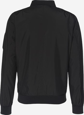 Urban Classics Between-Season Jacket in Black: back