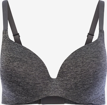Royal Lounge Intimates T-shirt Bra 'Royal Fit Sport' in Grey: front