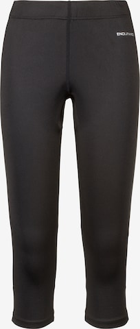 ENDURANCE Skinny Sportbroek 'Zaragosa' in Grijs: voorkant