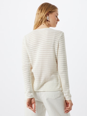 ONLY Knit cardigan in White