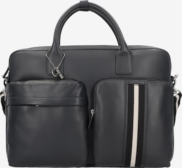 Picard Document Bag in Black: front