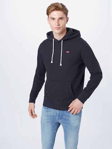 LEVI'S ® Regular Fit Sweatshirt 'The Original HM Hoodie' in Schwarz: predná strana