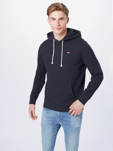 LEVI'S ® Regular fit Sweatshirt 'The Original HM Hoodie' in Zwart: voorkant