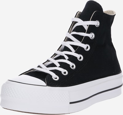 fekete / fehér CONVERSE Magas szárú sportcipők 'CHUCK TAYLOR ALL STAR LIFT HI ', Termék nézet