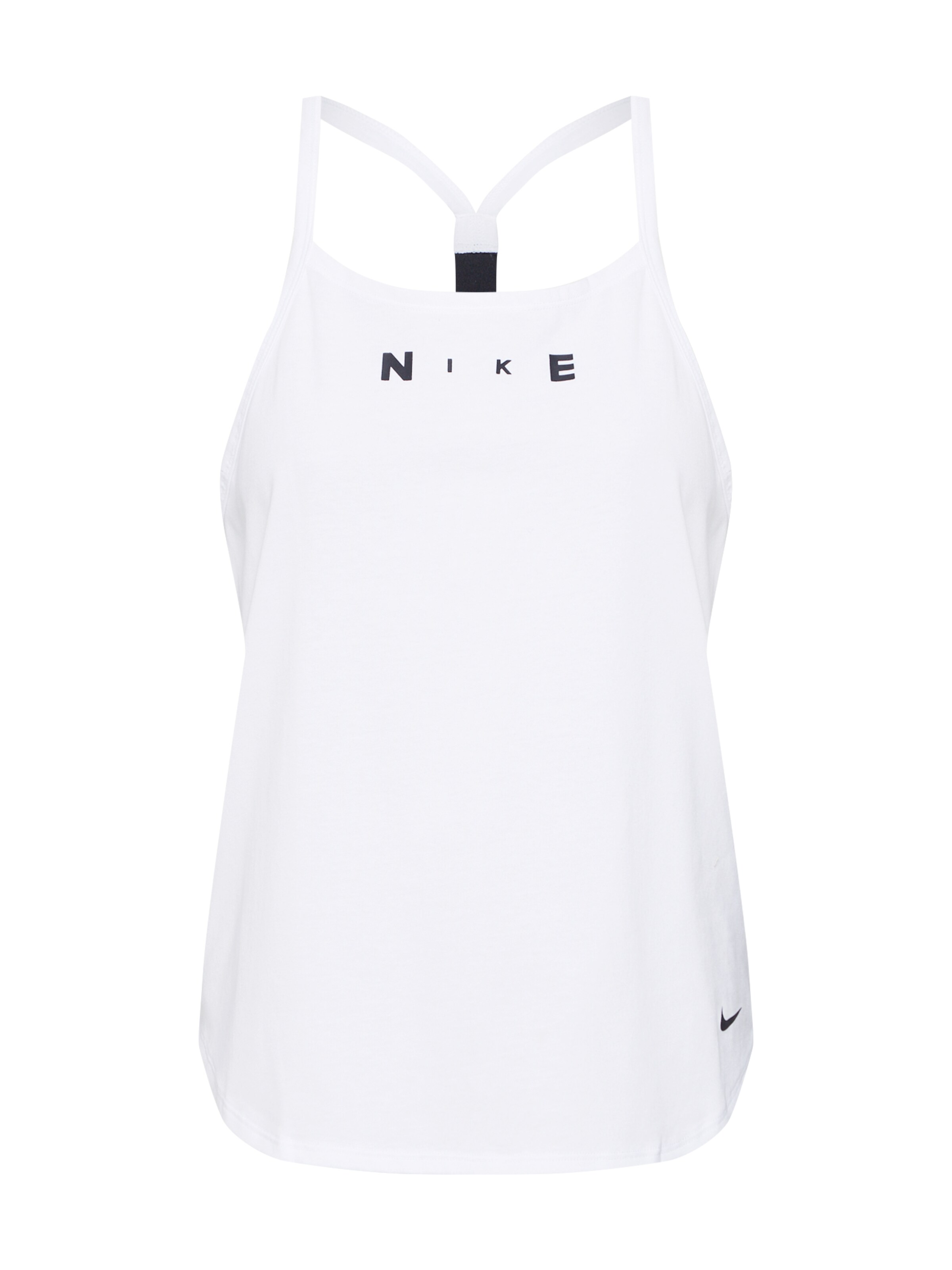 NIKE - Sporttop 'W NK TR SRF SPT ELSTKA TANK' in de kleur Wit