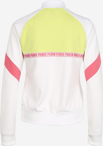 PUMA Športna jakna | bela barva