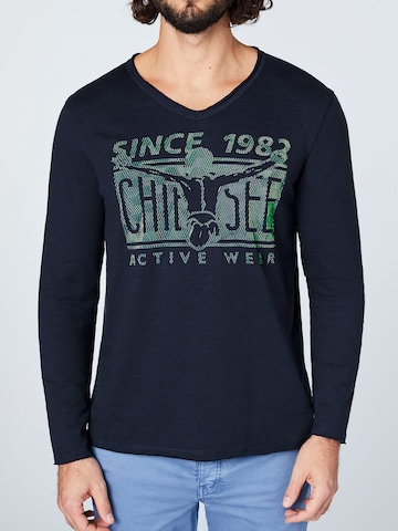 CHIEMSEE Regular fit Performance Shirt in Blue