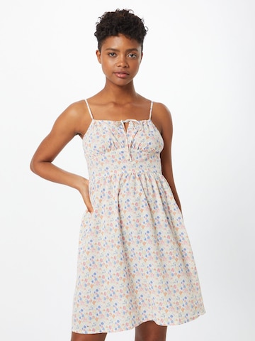 NA-KD Summer Dress in White: front