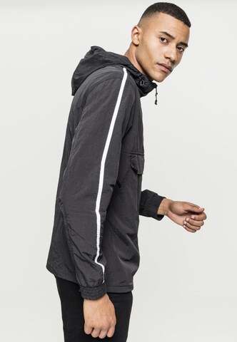 Urban Classics Between-Season Jacket in Black