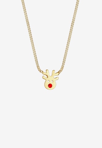 ELLI Kette 'Hirsch' in Gold