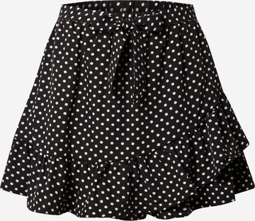 Boohoo - Saia 'Polkadot' em preto: frente