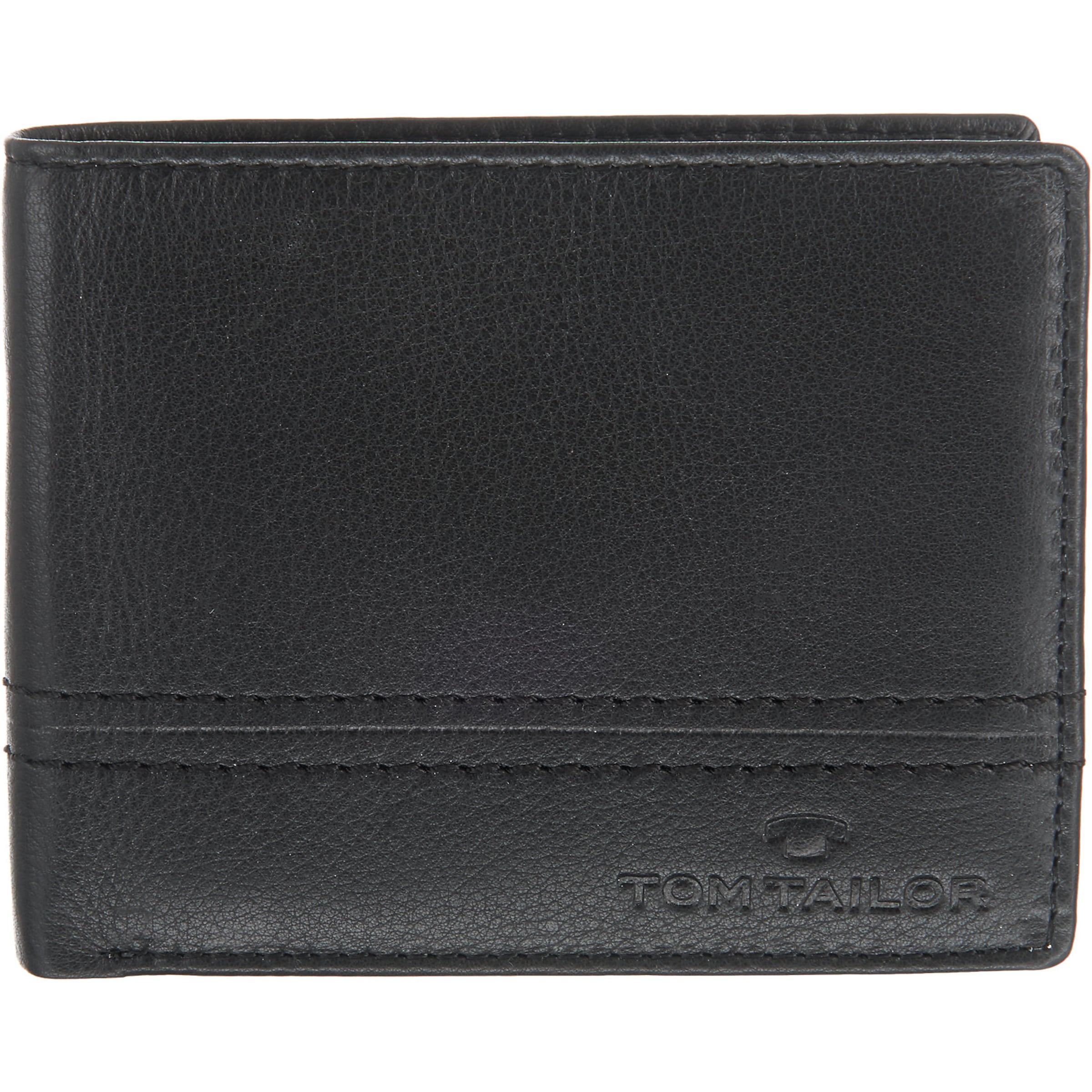 Portamonete 'Jerrie' di TOM TAILOR in nero: frontale