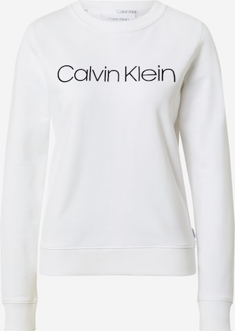 Calvin Klein كنزة رياضية بـ أبيض: الأمام