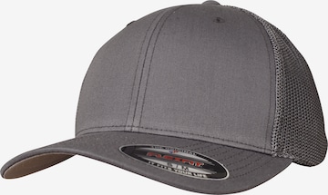 Casquette Flexfit en gris : devant