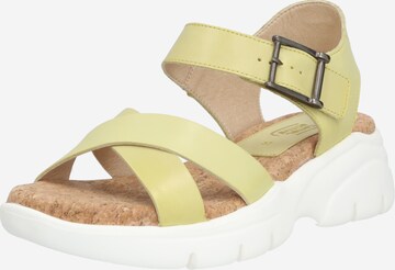 CAMEL ACTIVE Sandals 'Vision' in Yellow: front