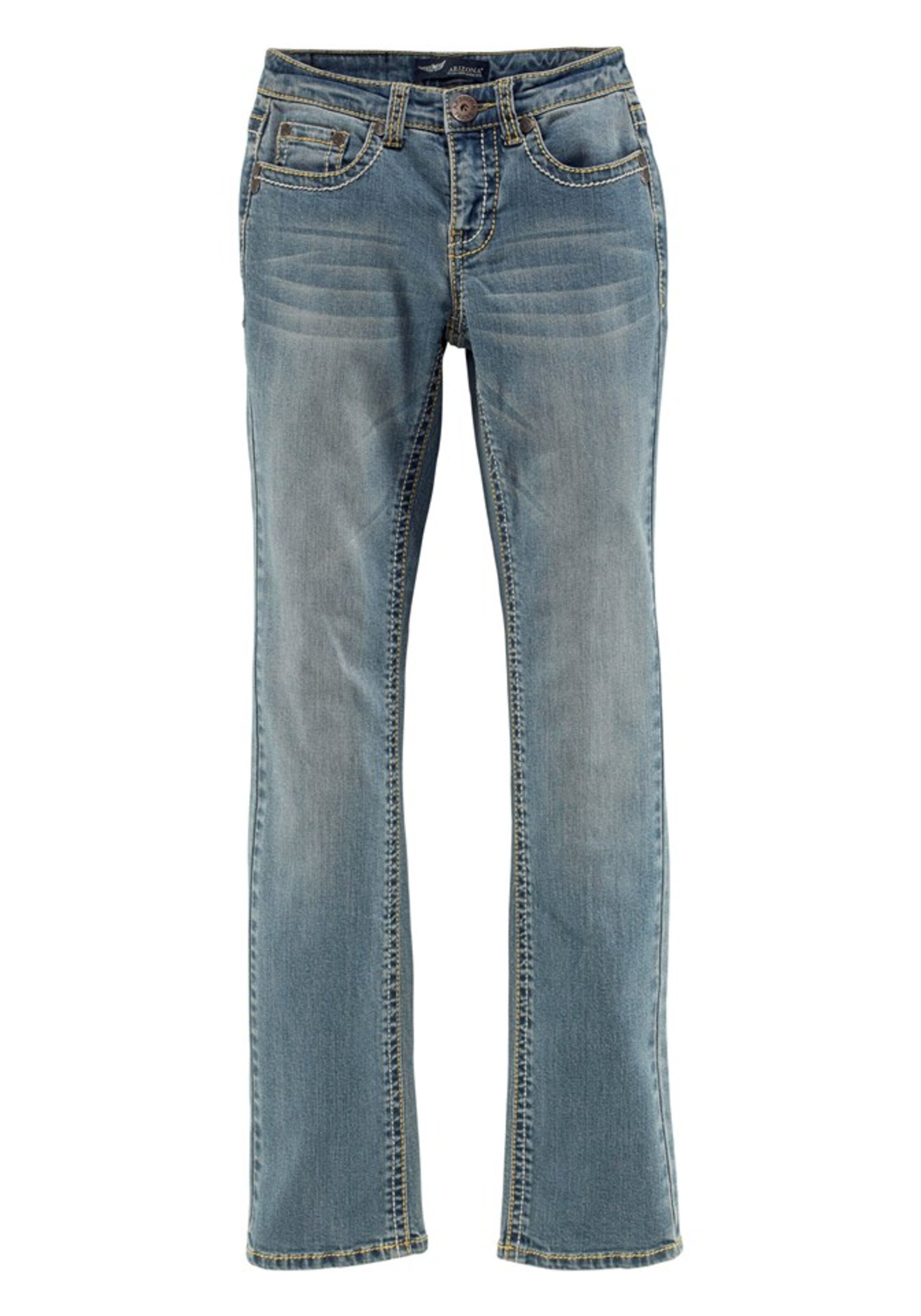 ARIZONA Regular Gerade Jeans in Blau: Vorderseite