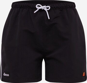 ELLESSE Regular Zwemshorts 'DEM SLACKERS' in Zwart: voorkant