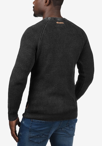 INDICODE JEANS Strickpullover 'Rockford' in Schwarz