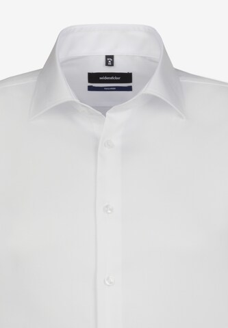 SEIDENSTICKER Slim fit Button Up Shirt in White