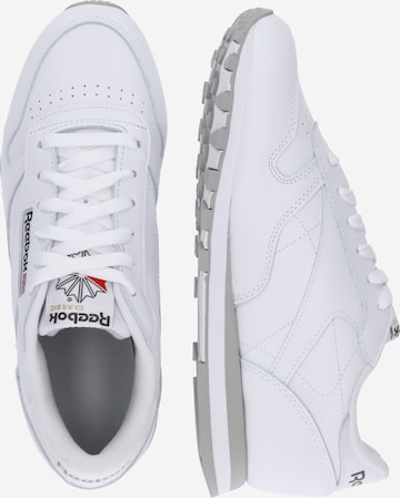 balts Reebok Zemie brīvā laika apavi 'Classic Leather'