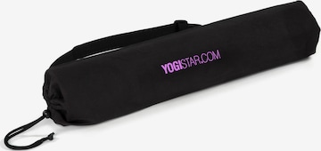 YOGISTAR.COM Sports Bag in Black: front